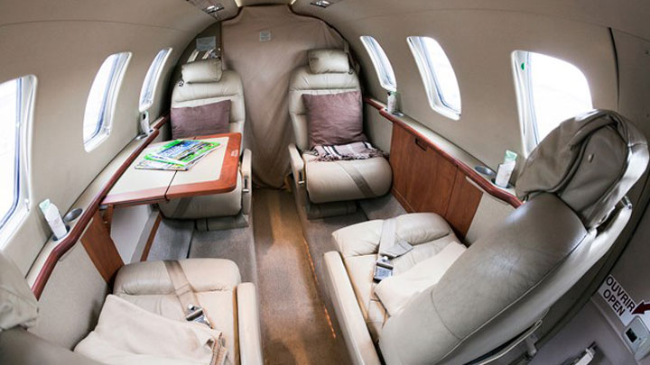Citation Jet 1 - CJ1 Jet Interior